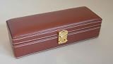 braunes Leder Uhrenkasten Uhrenbox Cordoba