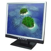Yusmart 17" TFT Monitor - 178QP 12ms with Built-in Speakers Black/Silver