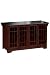 craftsman 48"w Four Glass-door Granite-top Lowboy