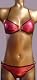 Buying Sexy Hot Pink Metallic Bikini Halter Top & Matching Thong with Heart Rhinestone Accents Time Is Running Out