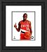 Framed Greg Oldon Portland Trail Blazers Photograph