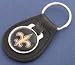 New Orleans Saints Leather Key Chain