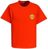 OFFICIAL MANCHESTER UNITED F.C. RED CREST T-SHIRT