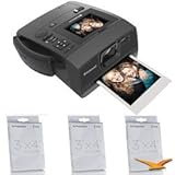 Polaroid Z340 3x4 Instant Digital Camera Bundle with 90 sheets on 3x4 Zinc Paper