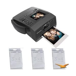Polaroid Z340 3x4 Instant Digital Camera Bundle With 90 Sheets On 3x4 Zinc Paper
