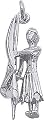 Color Guard Charm by Rembrandt Charms