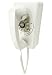 Crosley Radio CR57-IV The Dreyfuss 500 Wall Phone Ivory