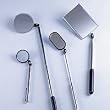 Yellow Jacket 78097 2-1/4" round magnified mirror, (9-1/4" to 14-1/4" extension)