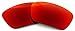 IKON LENSES Replacement Lenses For Oakley Fuel Cell Sunglasses - + Red Mirror (Polarized)