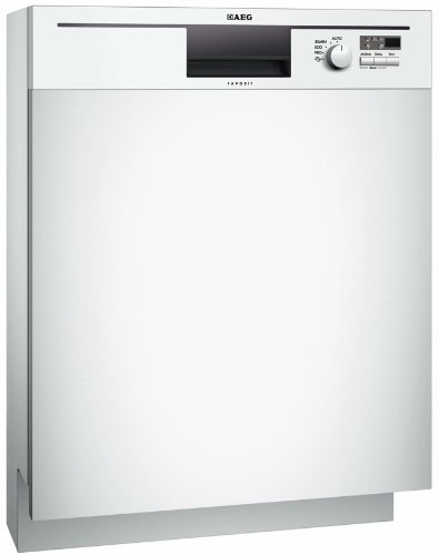 AEG-Electrolux AEG FAVORIT 55002 iw0P Teilintegrierbarer Geschirrsp&uuml;ler / AAA / 0.96 kWh / 11 Liter / 60 cm / ProClean System / AQUA-CONTROL, Bela ...