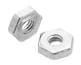 Zinc Plated Steel Hex Nut 2-56 (Pack of 100)