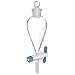 American Educational Bomex Glass Conical Separatory Funnel, with PTFE Stopcock, 50mm Capacity