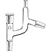 Kimble 163000-2440 Claisen Distillation Adapter with Side Tube and Thermometer Joint, 24/40 Standard Taper Joints