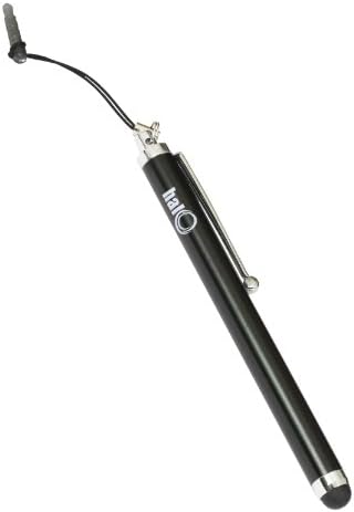 Halo Capacitive Touch Black Screen Stylus Apple iPad / iPad 2 / iPad 3 / iPhone 4 / iPhone 4S / iPhone 3G / iPhone 4G / Amazon Kindle Fire / Samsung Galaxy Tab / HP TouchPad / Motorola Xoom / BlackBerry PlayBook / Samsung Galaxy S II
