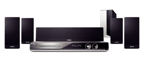 Philips HTS3544 Home Theater System with iPod Connectivity (Silver)