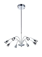 Light&Design Lámpara De Suspensión Neon Plateado