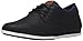 ALDO Men's ERME Fashion Sneaker, Black Leather, 12 D US