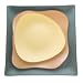 9" Freeform Seaglass Plate (Copper)