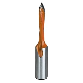 Freud 0558LT 5-Millimeter by 58-Millimeter Left 10-Millimeter Shank Carbide Tipped Through Spindle Boring Machine Bit