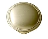 1 1/4 Dia Satin Silver Cloud Knob