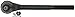 ACDelco Advantage 46A0339A Outer Steering Tie Rod End , Black