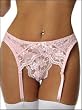 Luster Lace Garter Belt Plus