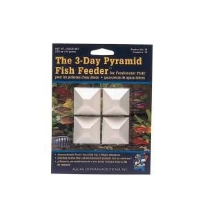 Mini Pyramid 3 Day Fish Feeder - 4 Pcs Per Card by 