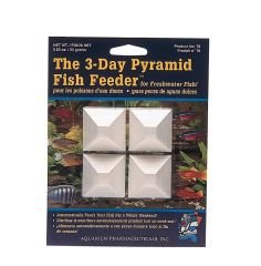 Aquarium Pharmaceuticals 3-Day Pyramid Vacation Fish Feeder