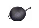 King Kooker CI2 Cast Iron Stir Fry Wok