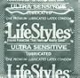 100 Lifestyles Ultra Sensitive Condoms, a Condom that's Extra Thin and Lubricated for a Better Fit