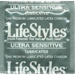 100 Lifestyles Ultra Sensitive Condoms, a Condom that's Extra Thin and Lubricated for a Better Fit