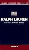 RALPH LAUREN Unique Interior Techniques STENCIL MOTIFS - Vol 3