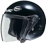 HJC CL-33 CL33 CRUISER BLACK MOTORCYCLE Open-Face-Helmet