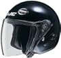 HJC CL-33 CL33 CRUISER BLACK MOTORCYCLE Open-Face-Helmet