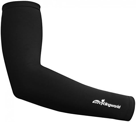 Thermal Roubaix Arm Warmers-Black-L
