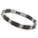Stainless Steel 7.5 Invicta Elements 18K Inlay Men's Bracelet