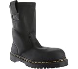 Dr. Martens Steel Toe Wellington Boot Black Men's 14 M US