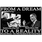 Obama~dream To Reality For Lights Adult Sweatshirt