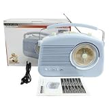 KOENIG Retro Radio beige design am fm 50er Jahre