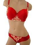 Sexy 2 Toned Embroidered Padded Push Up Bra (Panty offered separately)
