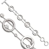 Swarovski Crystal Pave Circles Bracelet