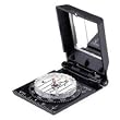 Brunton 27 LU Compact Pin-On Mirrored Compass With Luminous Points & Sun Watch