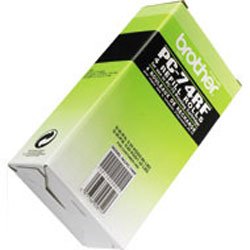 Brother Fax Ribbon Page Life 576pp Black Ref PC74RF [Pack of 4]