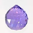 30mm Purple Crystal Ball Prisms #1701-30