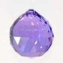 30mm Purple Crystal Ball Prisms #1701-30
