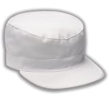Ultra Force White Fatigue Cap, Available in various sizes