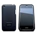 iPhone 3G 3gs s Slim Low-Profile PolyCarbonate Protective Straight Style - Black