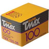 Click here to buy Kodak T-MAX 100 Speed 36 Exposure Professional  Black & White 35mm Film by Kodak.