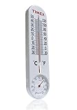 Timex TX1007 Suction Cup Wall Thermometer and Hygrometer
