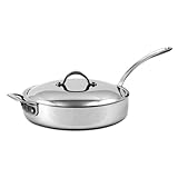 CIA Masters Collection 7-Ply Copper Clad Stainless Steel 4-Quart Saute with Cover